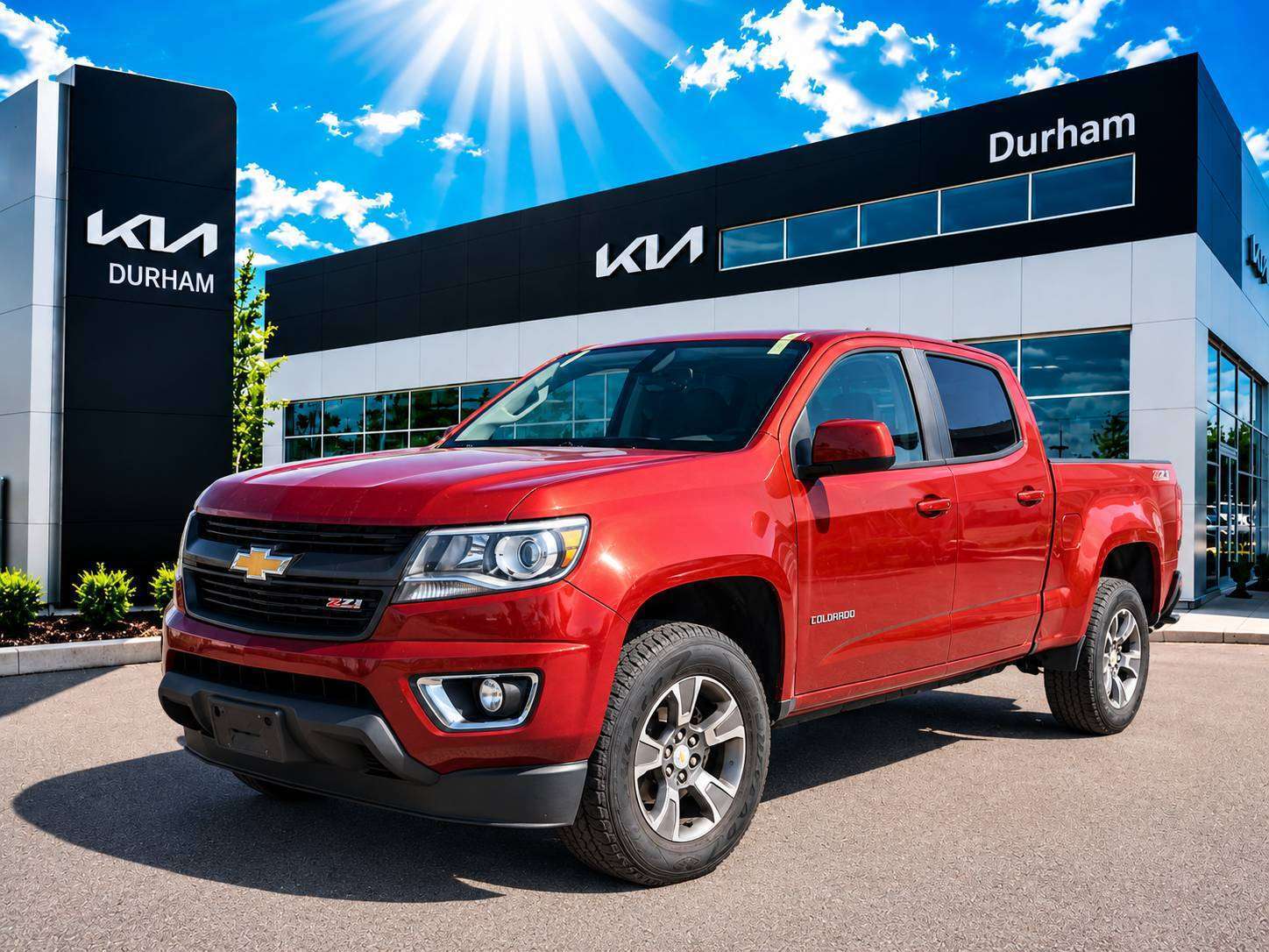 Red 2016 Chevrolet Colorado Pickup Truck 4X2 Automatic