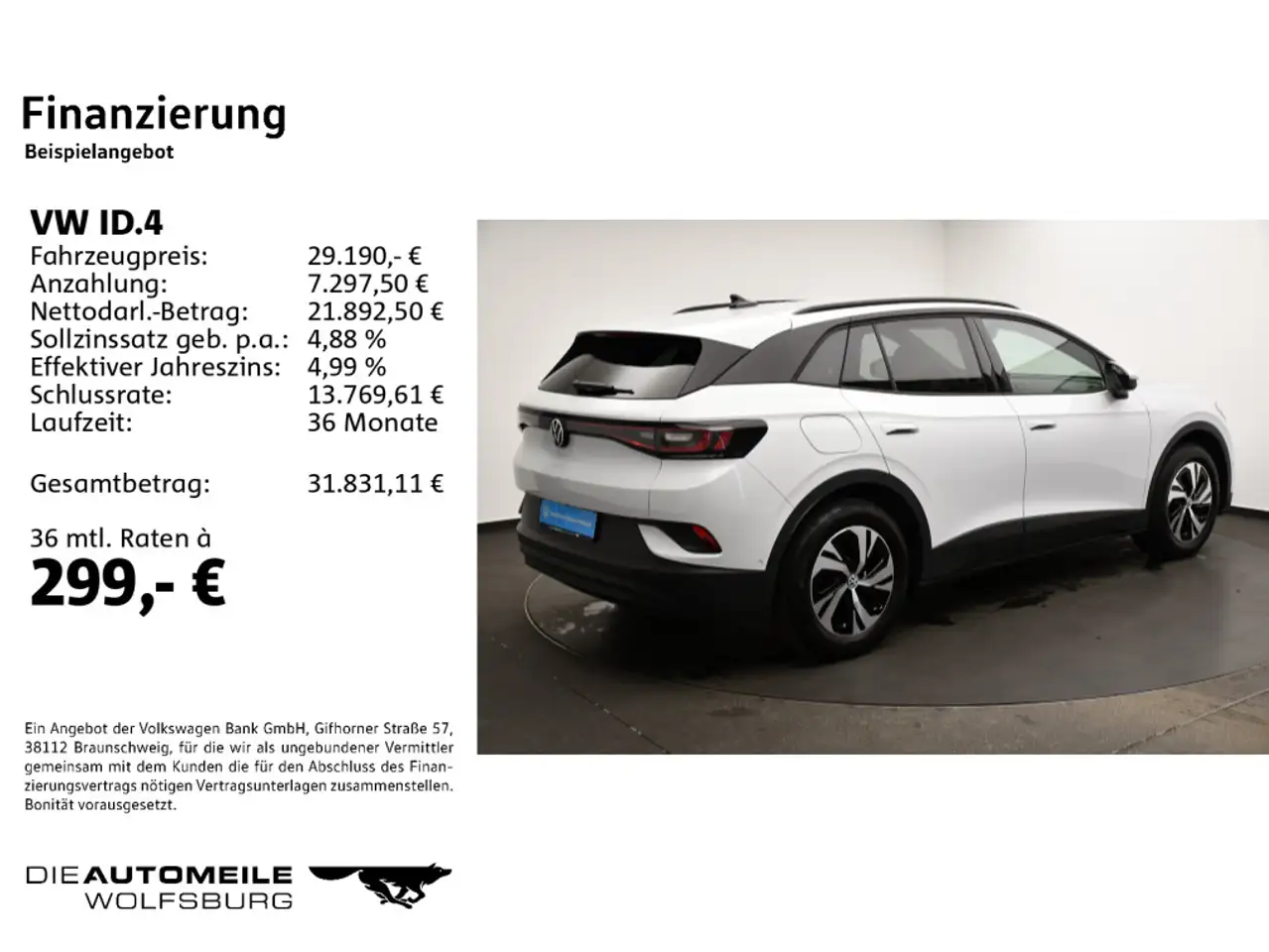 Volkswagen ID.4 Pure Performance KOMFORT/ASSISTENZ/18"/NAVI 2