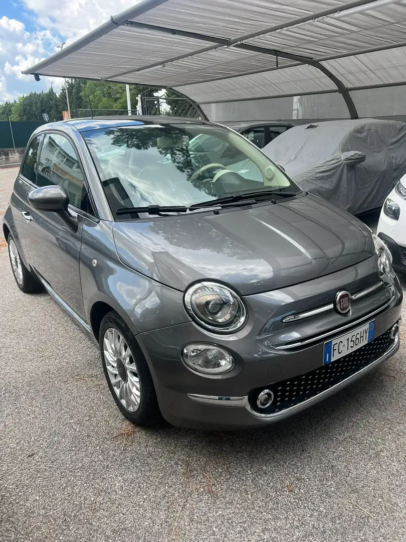 Fiat 500 500 1.2 Lounge 69cv Gris - 1