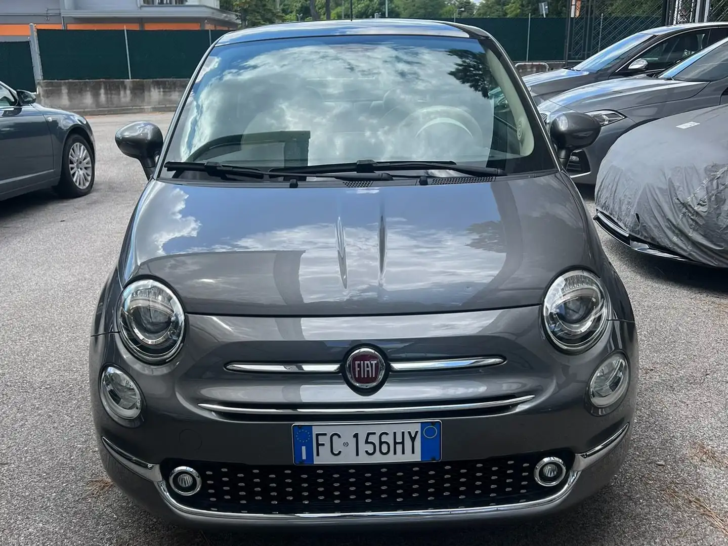 Fiat 500 500 1.2 Lounge 69cv Gris - 2
