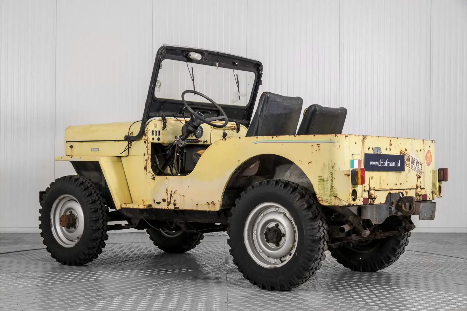 Oldtimer Willys CJ3 B M38A1 Yellow - 2