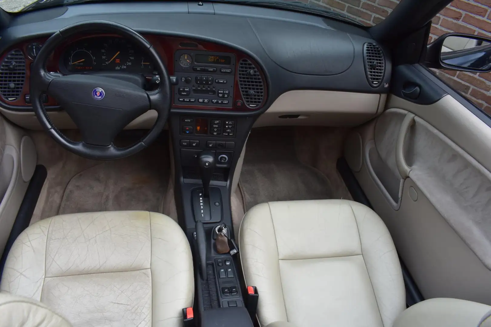 Saab 900 Cabrio 2.5 V6 SE '97 Leder Inruil mogelijk Albastru - 2