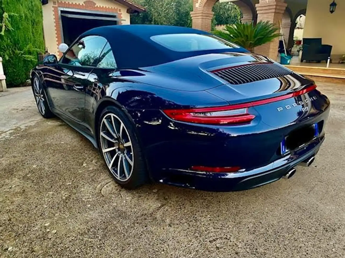 Porsche 991 CARRERA 4 CABRIO Blu/Azzurro - 2