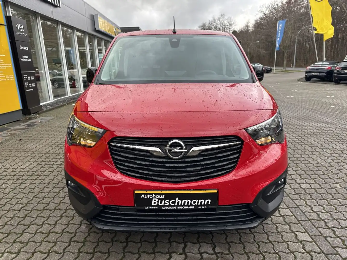 Opel Combo-e Cargo (50-kWh) ) Rouge - 2