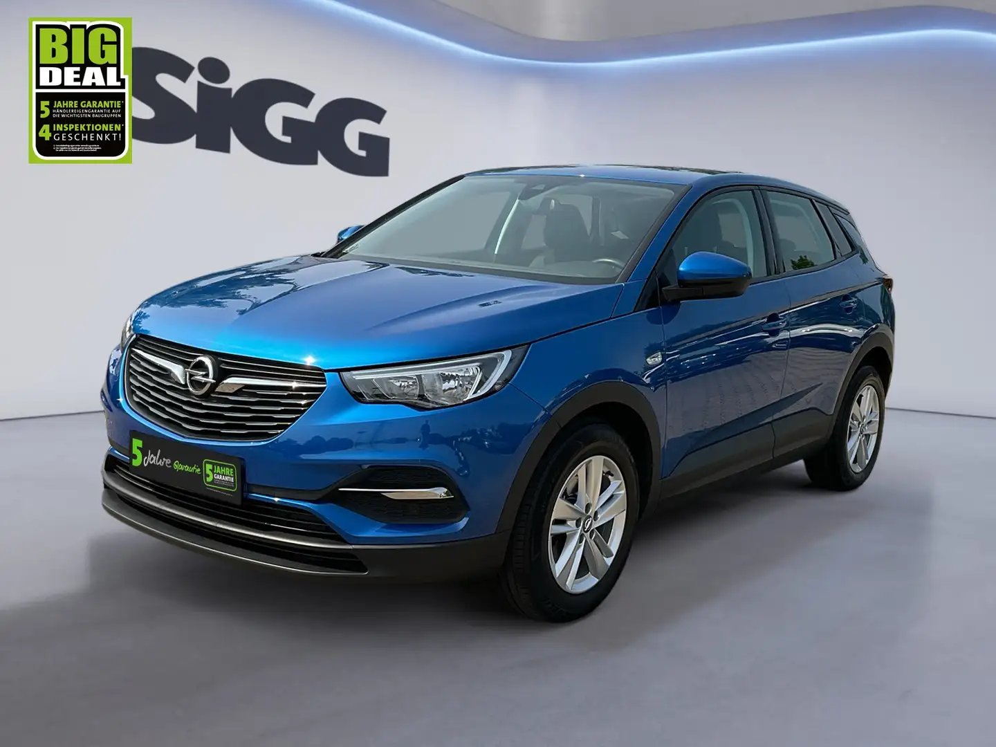 Opel Grandland 1.2 Turbo Edition Klima Tempomat Blau - 2