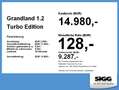 Opel Grandland 1.2 Turbo Edition Klima Tempomat Blau - thumbnail 4