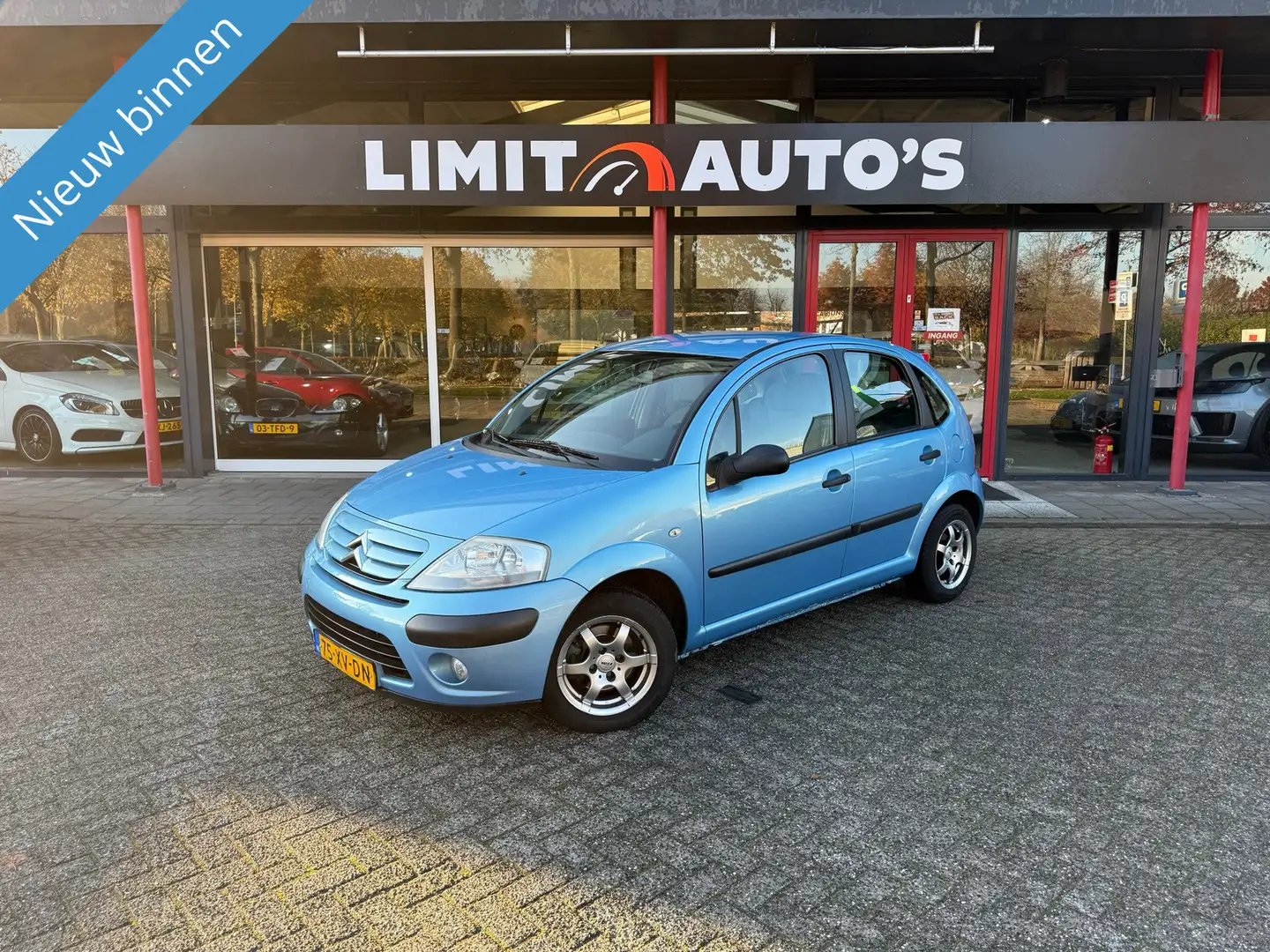 Citroen C3 1.4i Image Airco/El.ramen/Lmv/Nap/Apk Blauw - 1