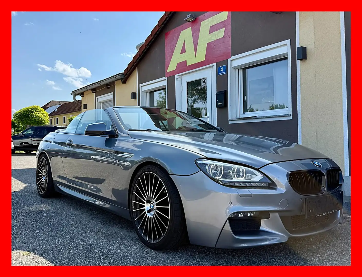 BMW 640 d Cabrio Aut. | SPORT | M-PAKET | 20 ZOLL Grau - 1
