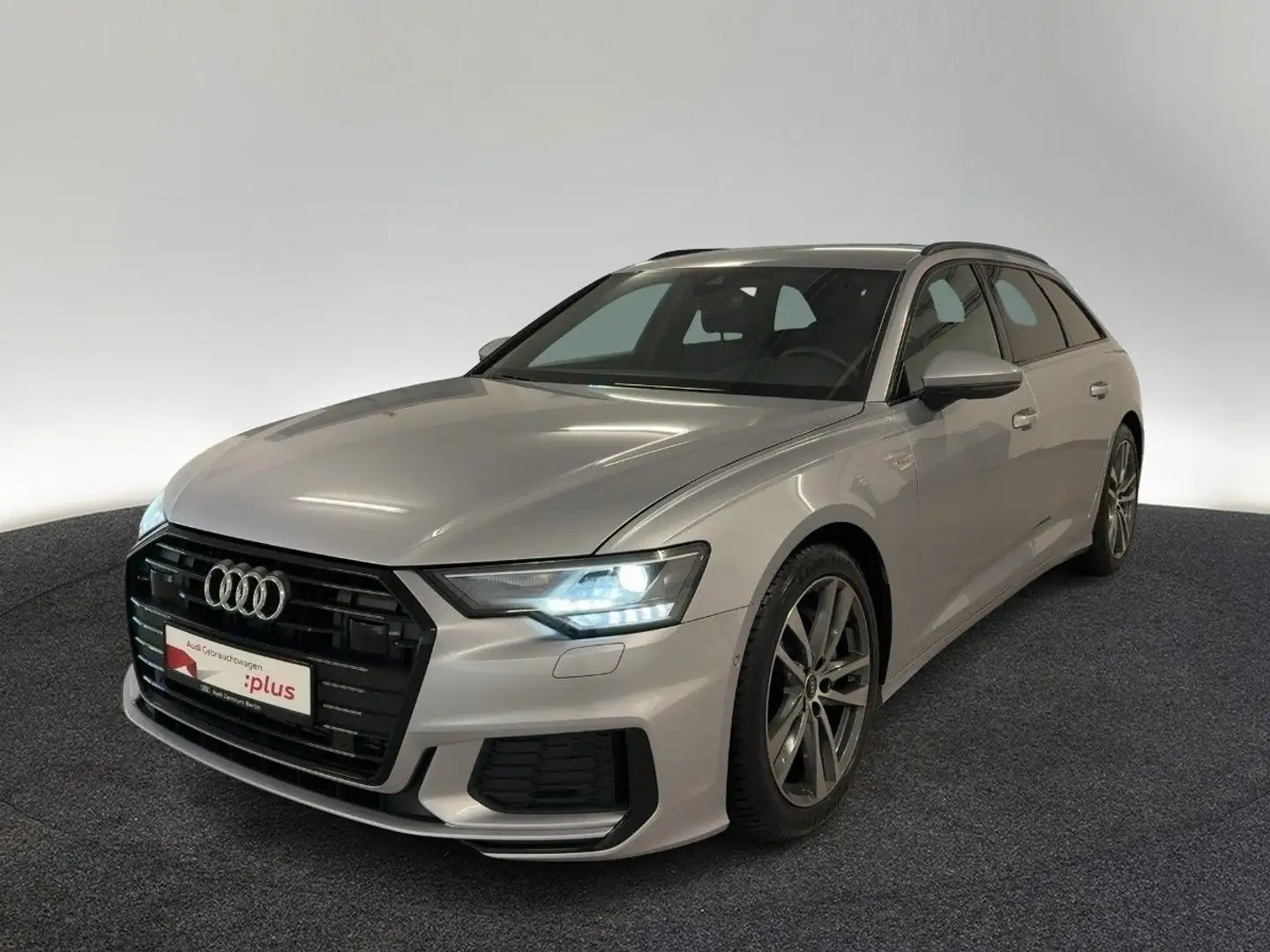 Audi A6 Sport 45 TFSI S tr. AHK LED NAVI Silber - 2