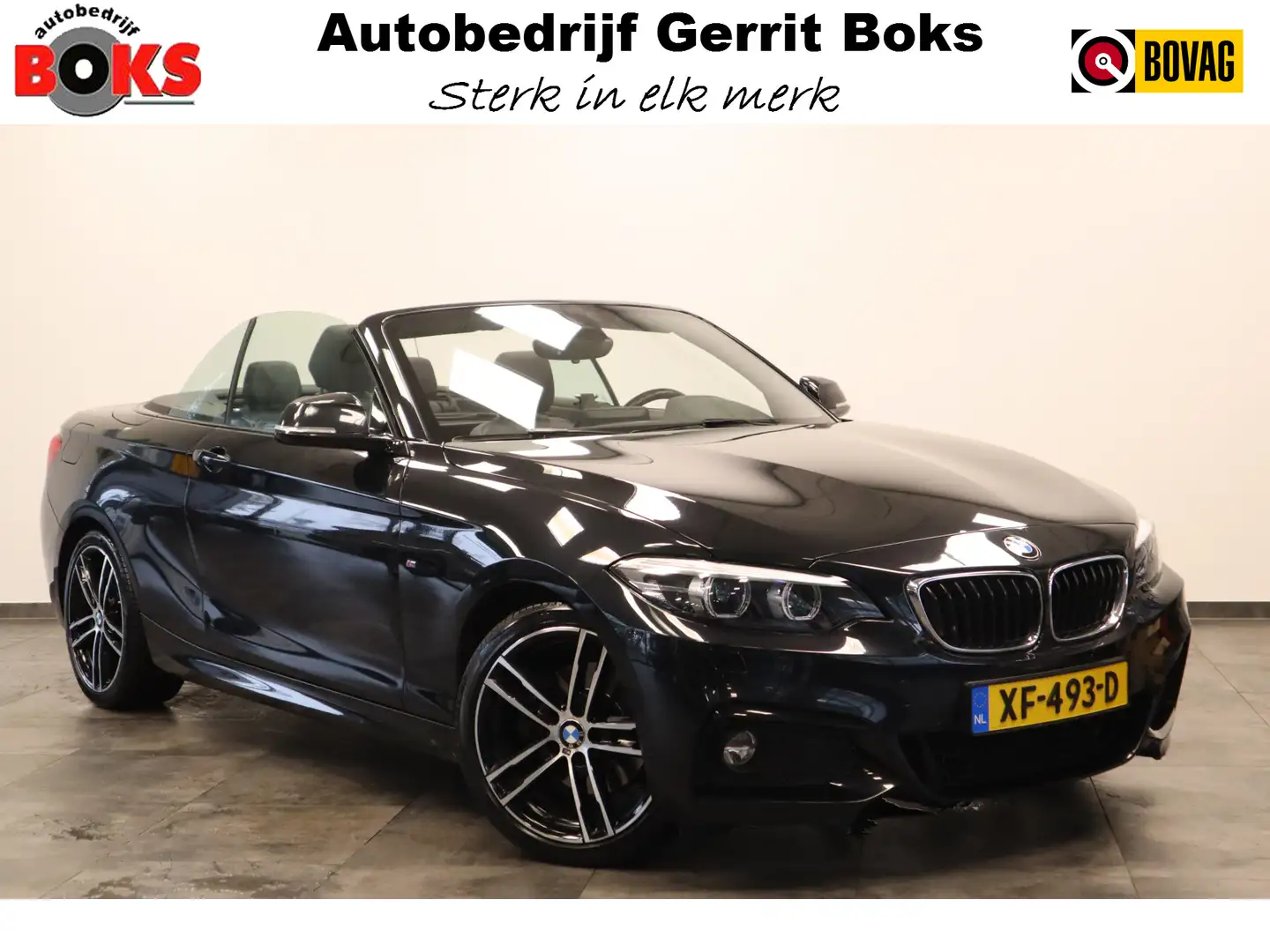 BMW 220 2-serie Cabrio 220i High Executive H&K PDC Nero - 1