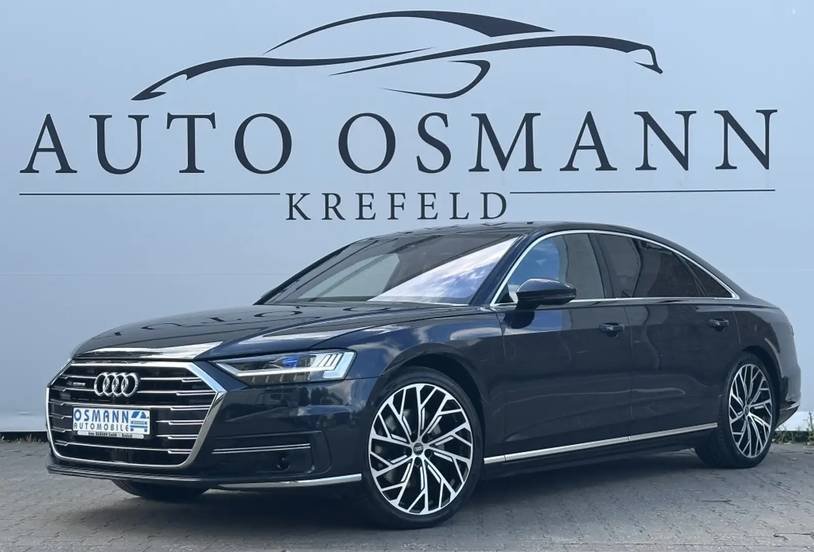 Audi A8 50 TDI Lang quattro tiptronic UPE:148.075,62€ Bleu - 1