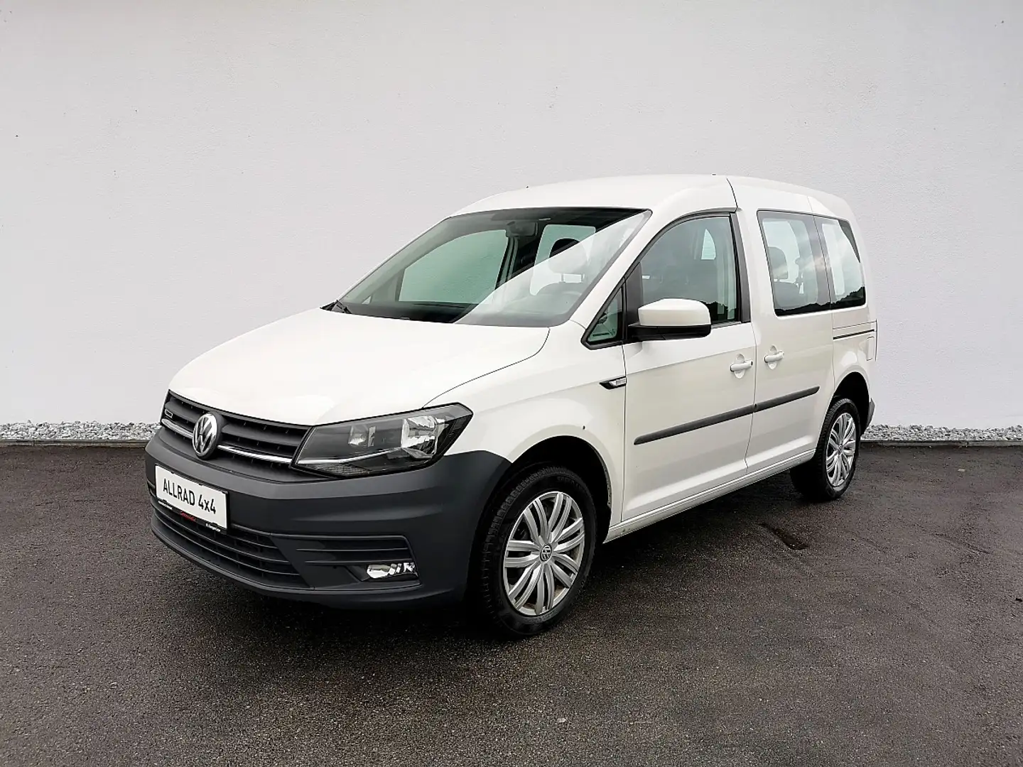 Volkswagen Caddy Kombi Trendline 2,0 TDI 4MOTION "AHV" Blanc - 1