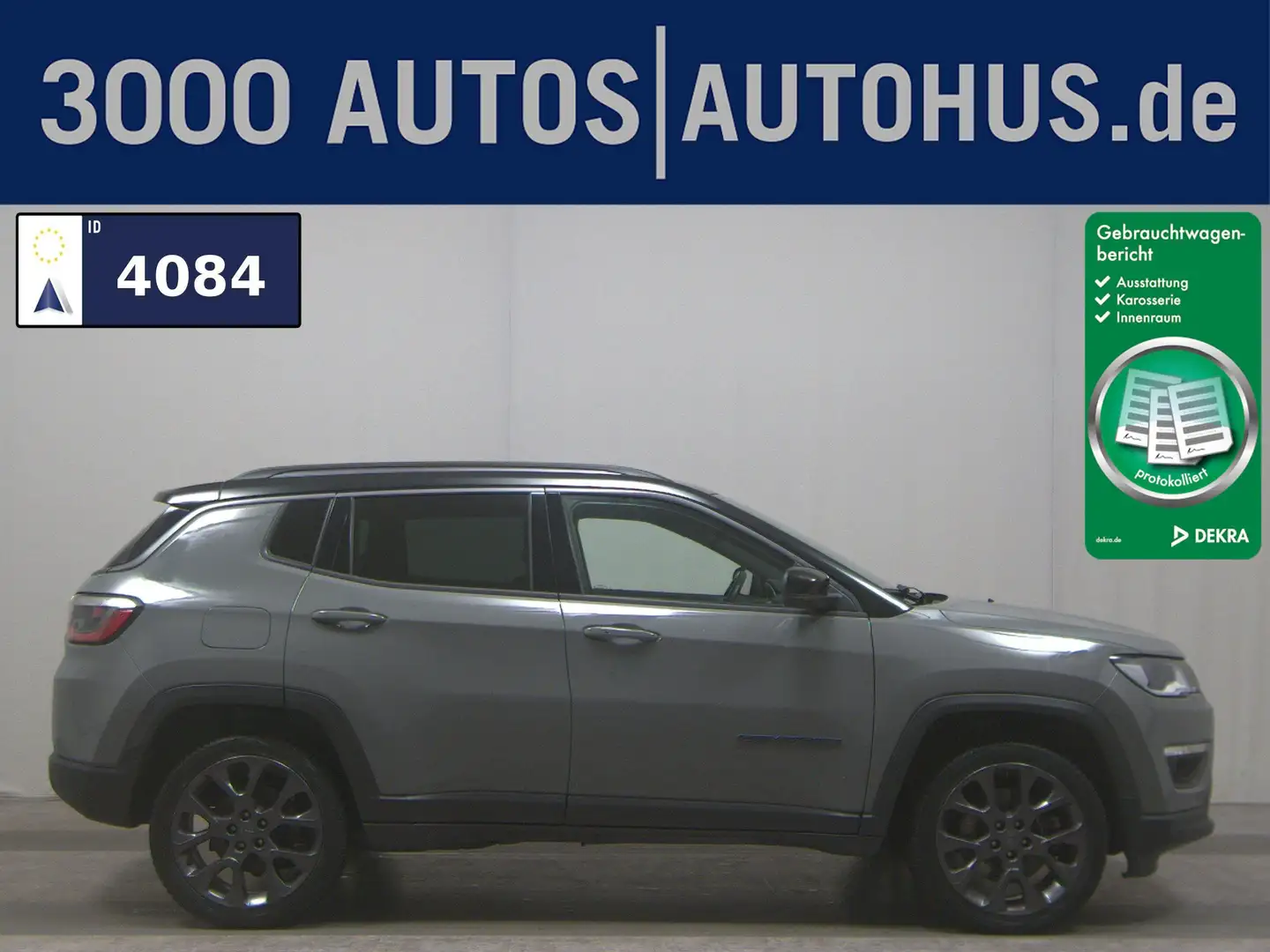 Jeep Compass 1.3 Plug-In Hybrid S AWD Navi Xenon RFK Grau - 1