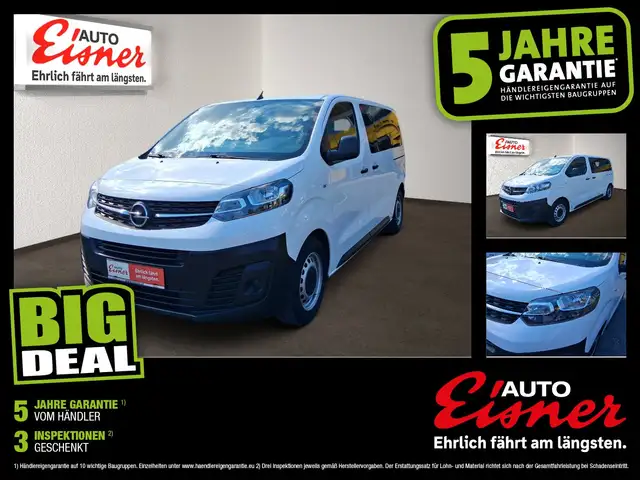 Opel Vivaro Kombi 1.5 D (L2) AHK PDC