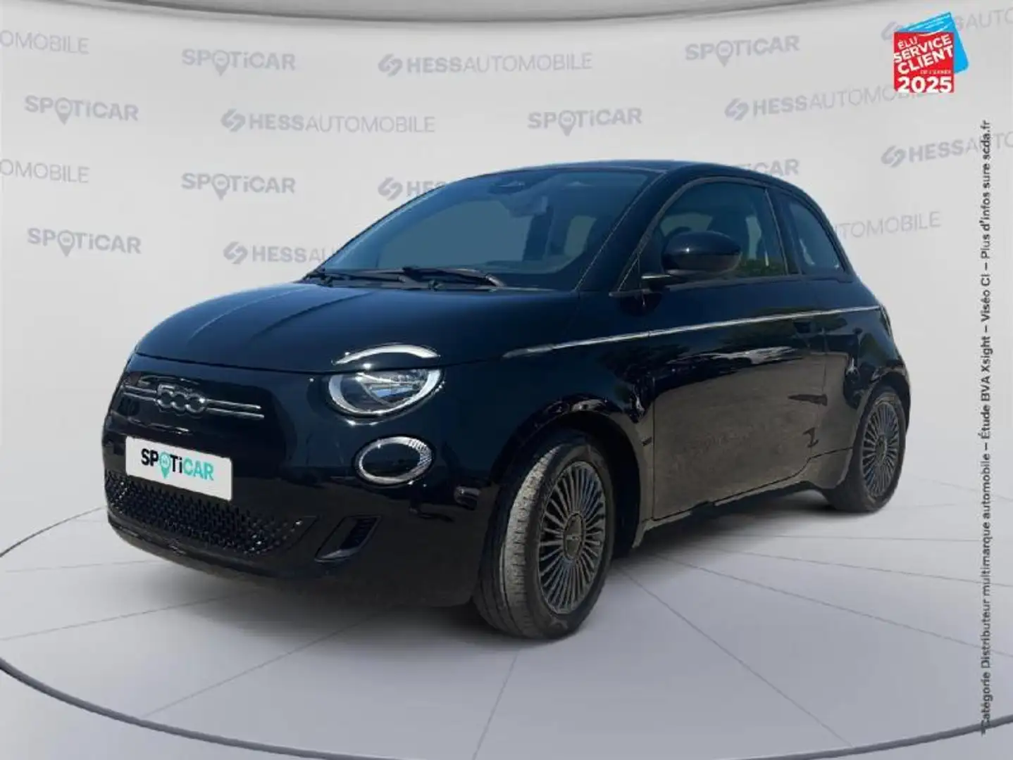 Fiat 500e e 118ch Icône Tpano GPS Radar AR Negro - 1
