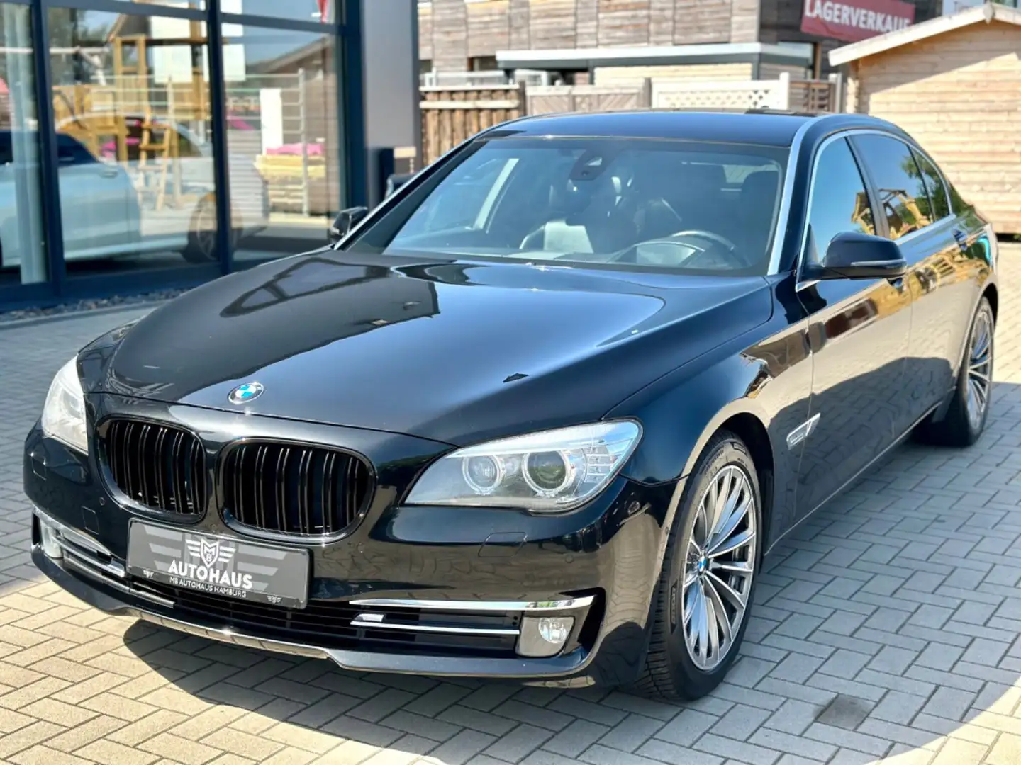 BMW 730 7 730 Ld,Lang,Facelift,KAM.Navi,HeadUP,VOLL Чорний - 1