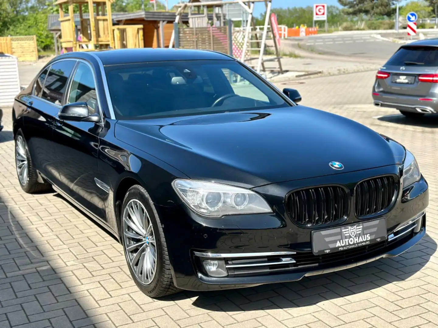 BMW 730 7 730 Ld,Lang,Facelift,KAM.Navi,HeadUP,VOLL Negru - 2