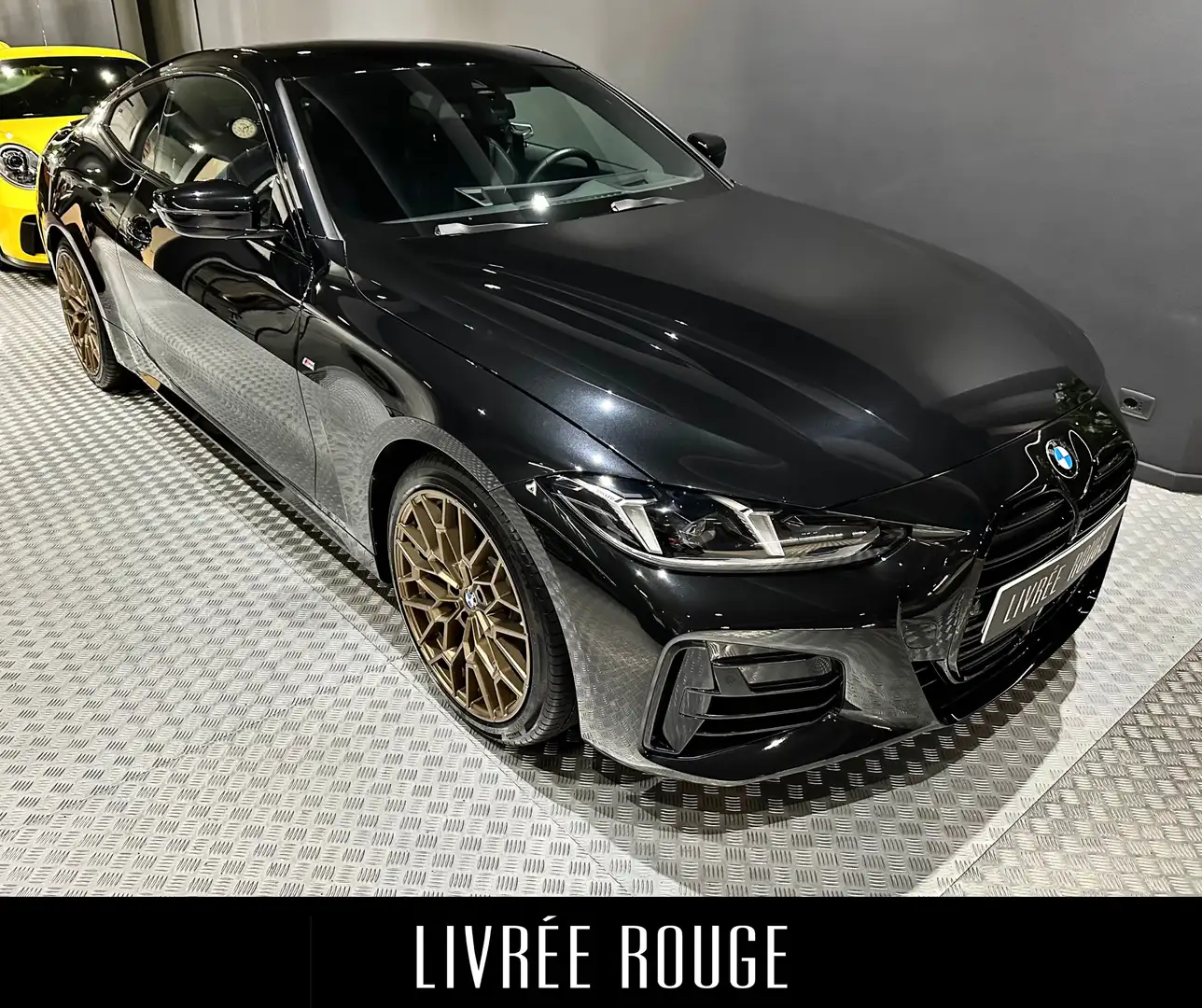 BMW 420 420d Coupe mhev 48V xdrive MSport auto Zwart - 2