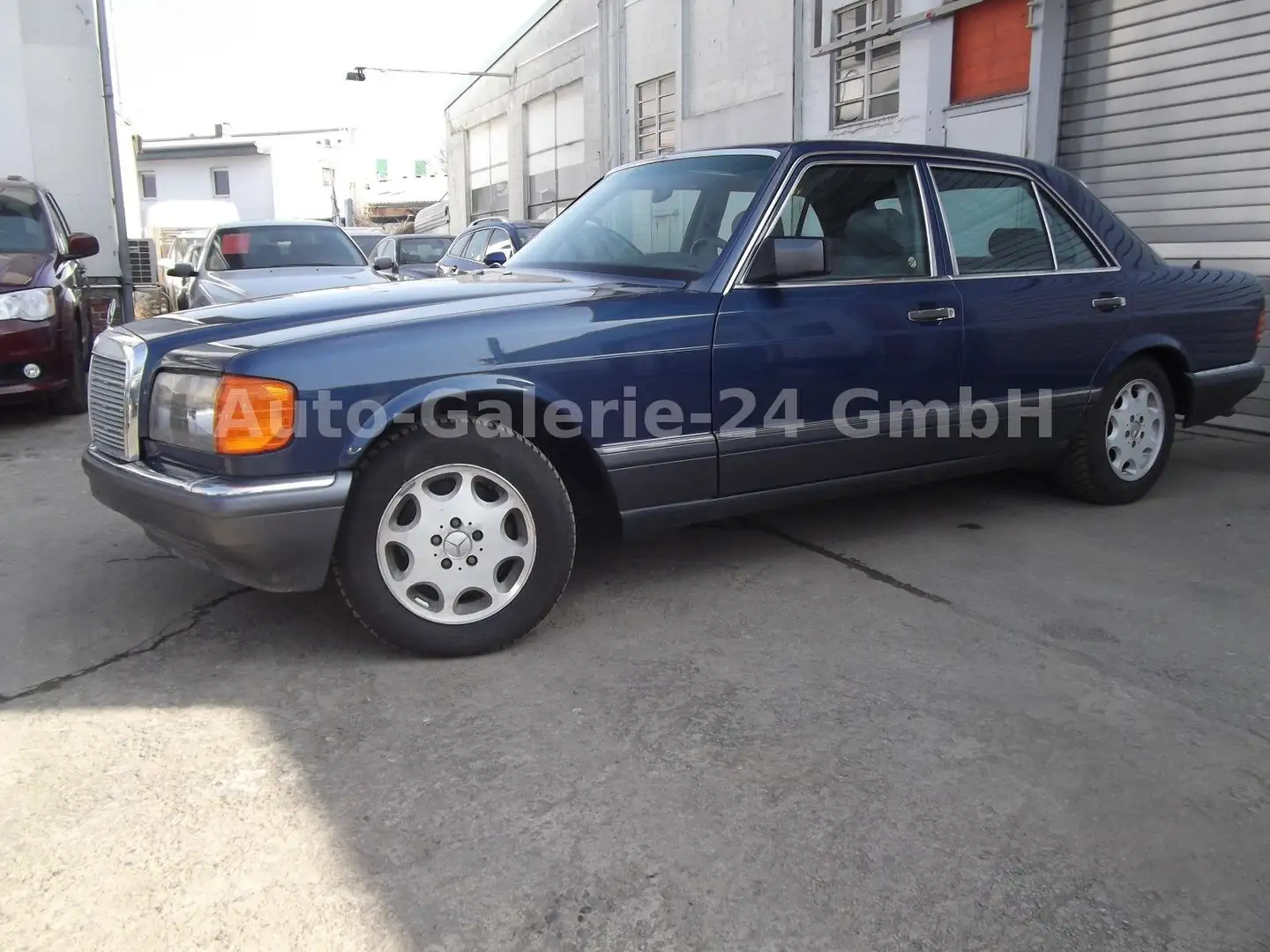 Mercedes-Benz S 420 V8 Autom, Leder, Klima, SSD. Bleu - 1