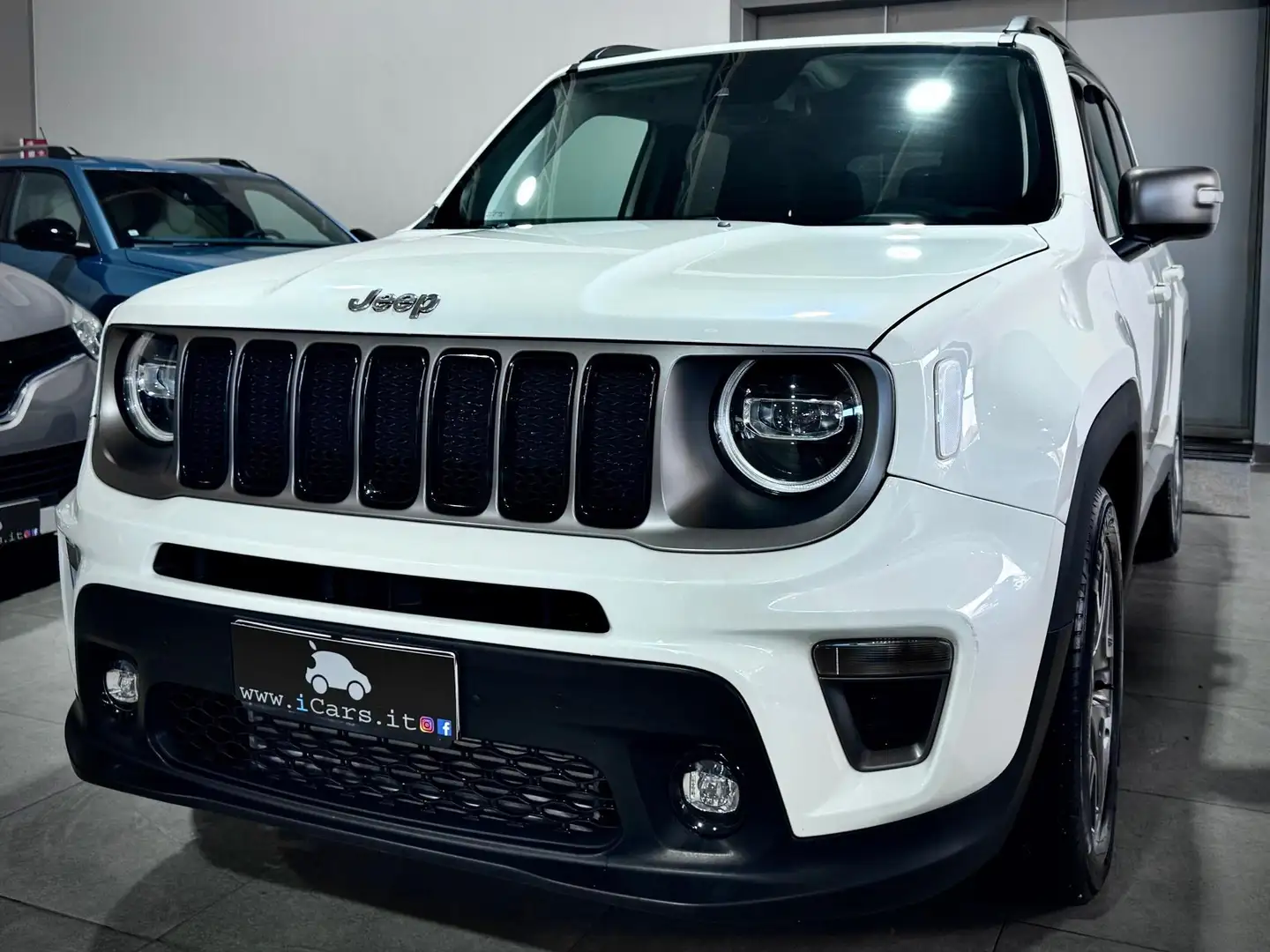 Jeep Renegade 1.6 MJT 120CV DDCT Limited Blanc - 1