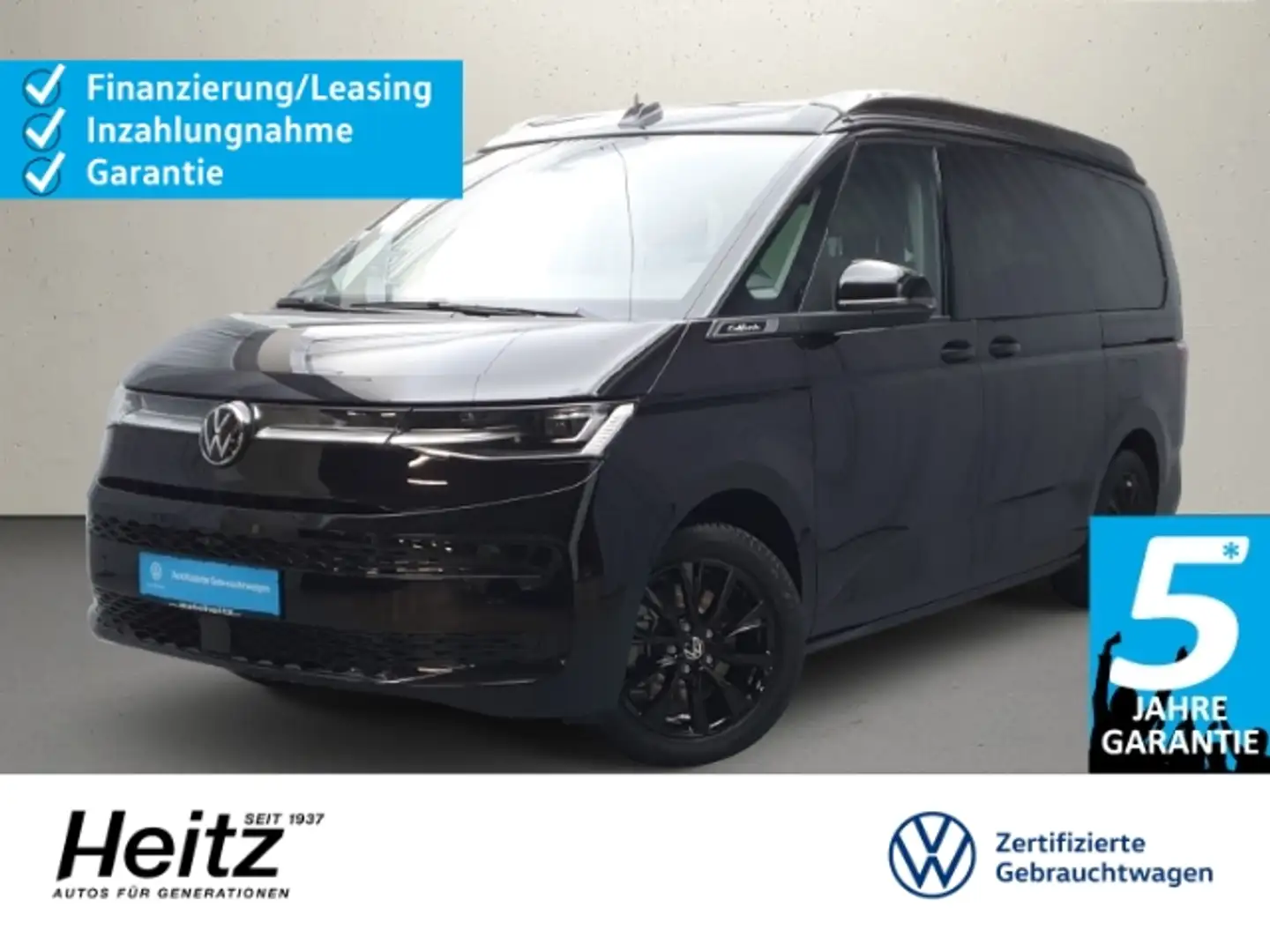 Volkswagen T7 California Beach TSI eHybrid 4MOTION DSG 5J Garantie Schwarz - 1