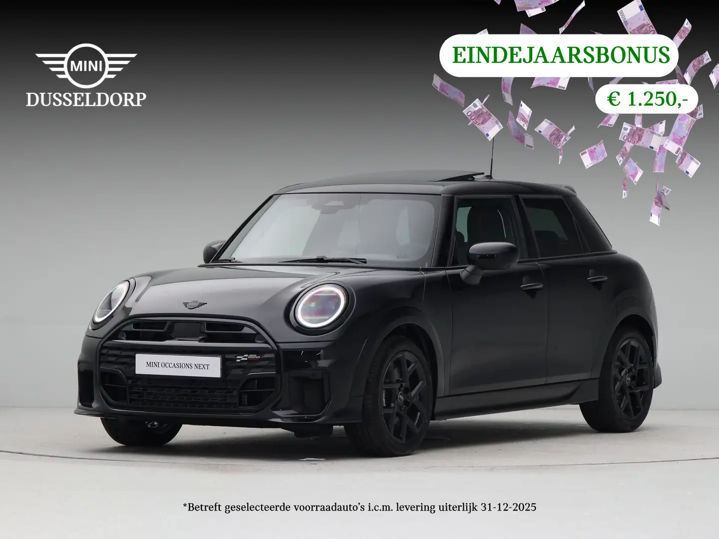 MINI Cooper C 5-deurs John Cooper Works Pakket XL PRIVATE LEASE Noir - 1