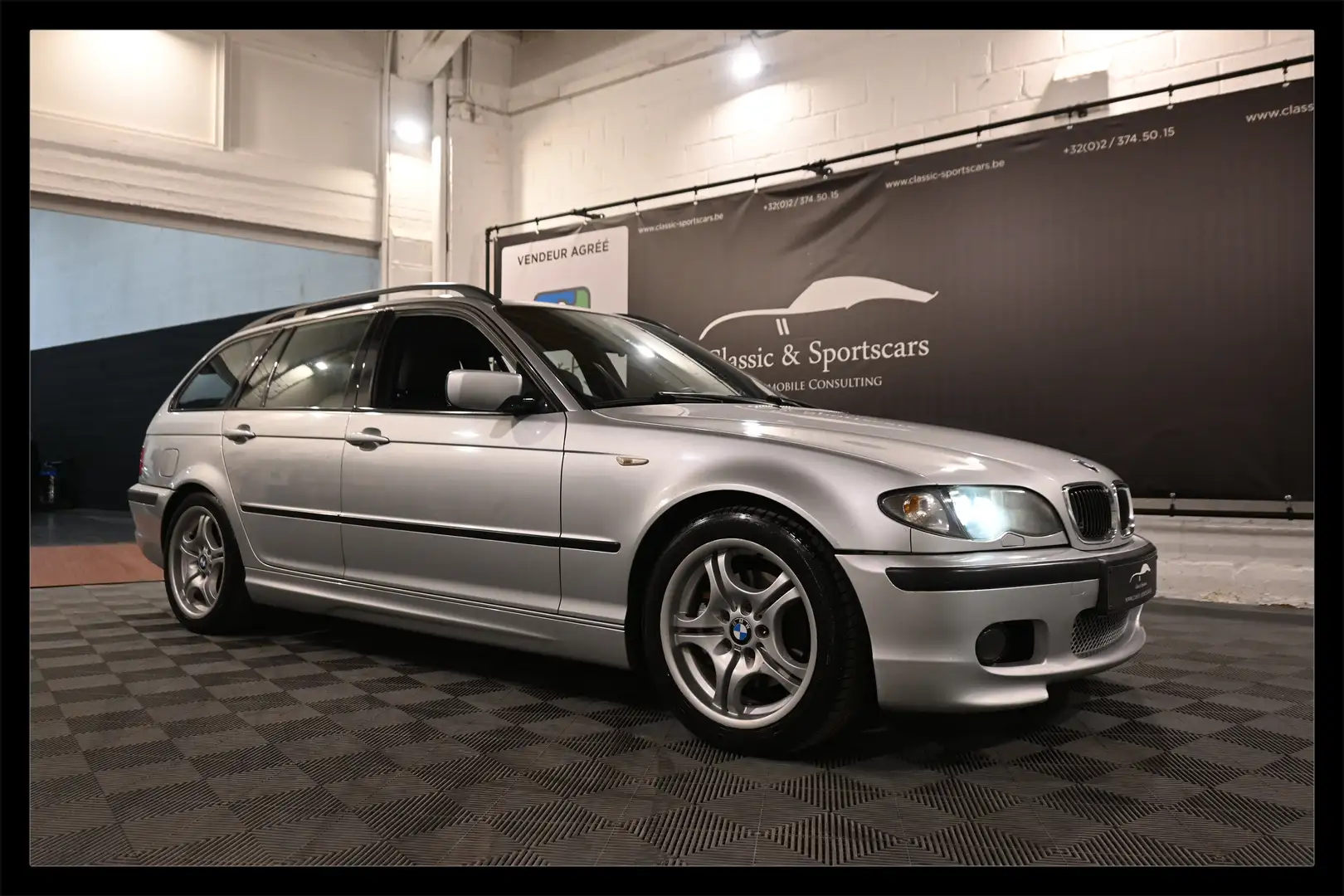 BMW 320 320i Touring PACK M / M PACKET / XENON / PDC !! Gris - 1