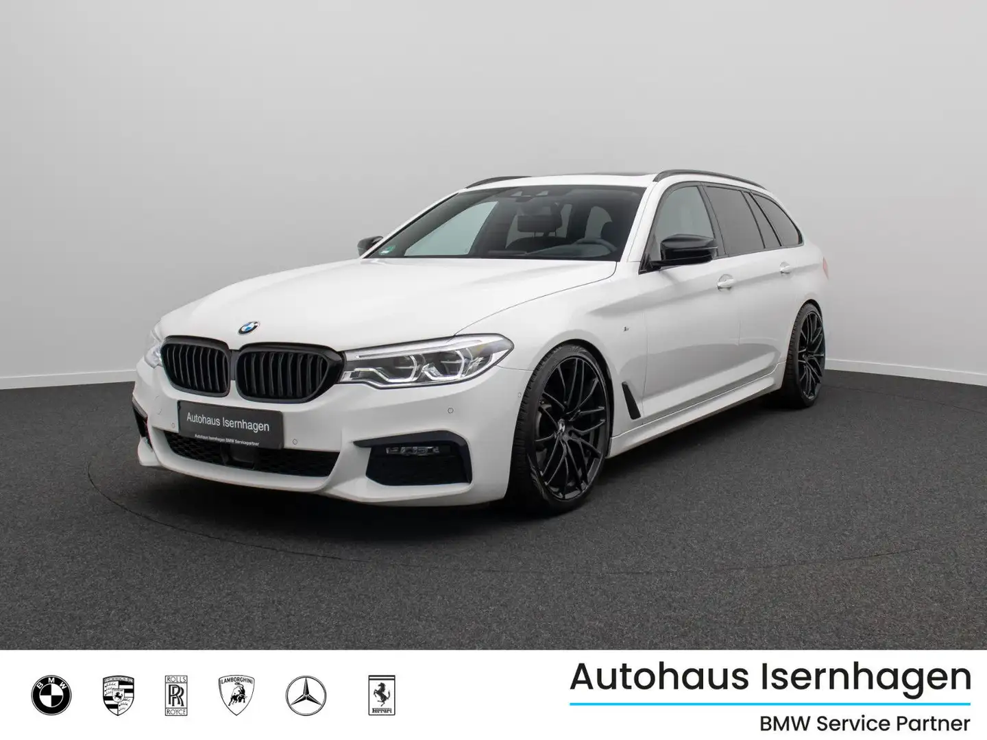BMW 520 M Sport ACC Kamera LED Memory DisplKey 20 Blanc - 1