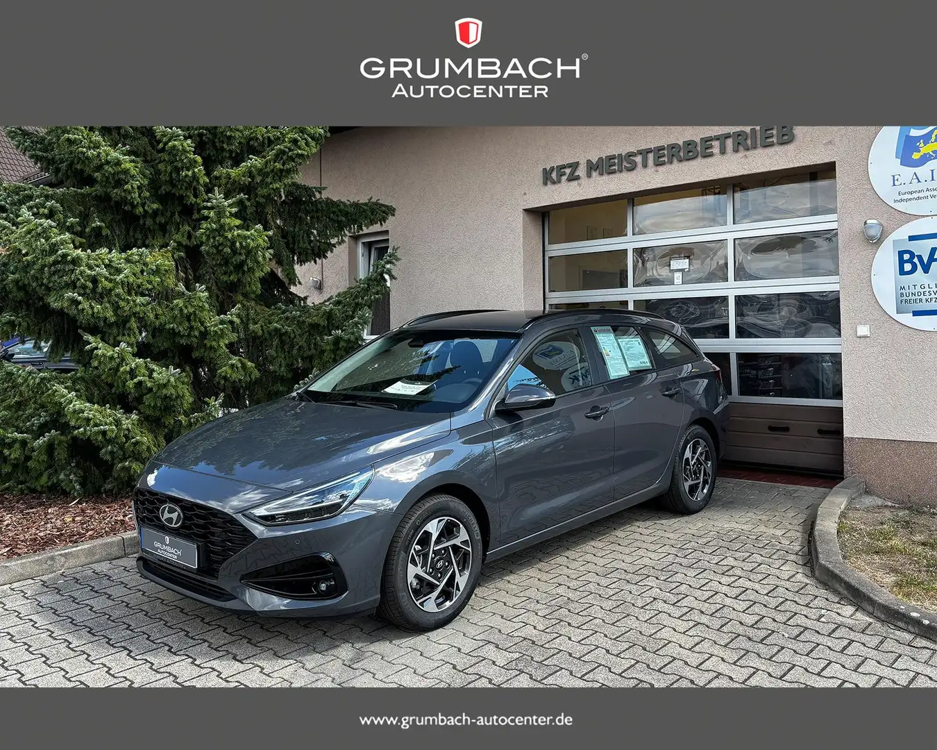 Hyundai i30 Kombi 1,0 T-GDI Advantage Facelift LED Sitzh. L... Gris - 1