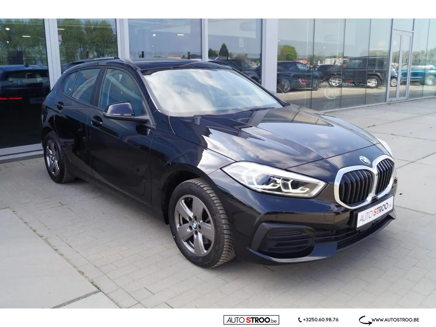 BMW 116 d AUT. Navi l Virtual l LED l PDC Negro - 2