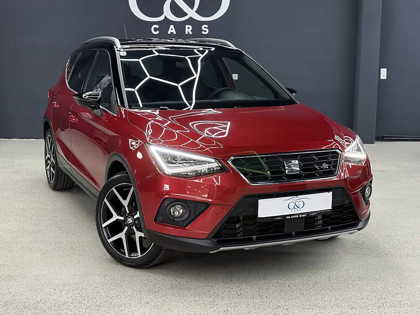 SEAT Arona 1,0 Eco TSI FR Austria DSG Rot - 1