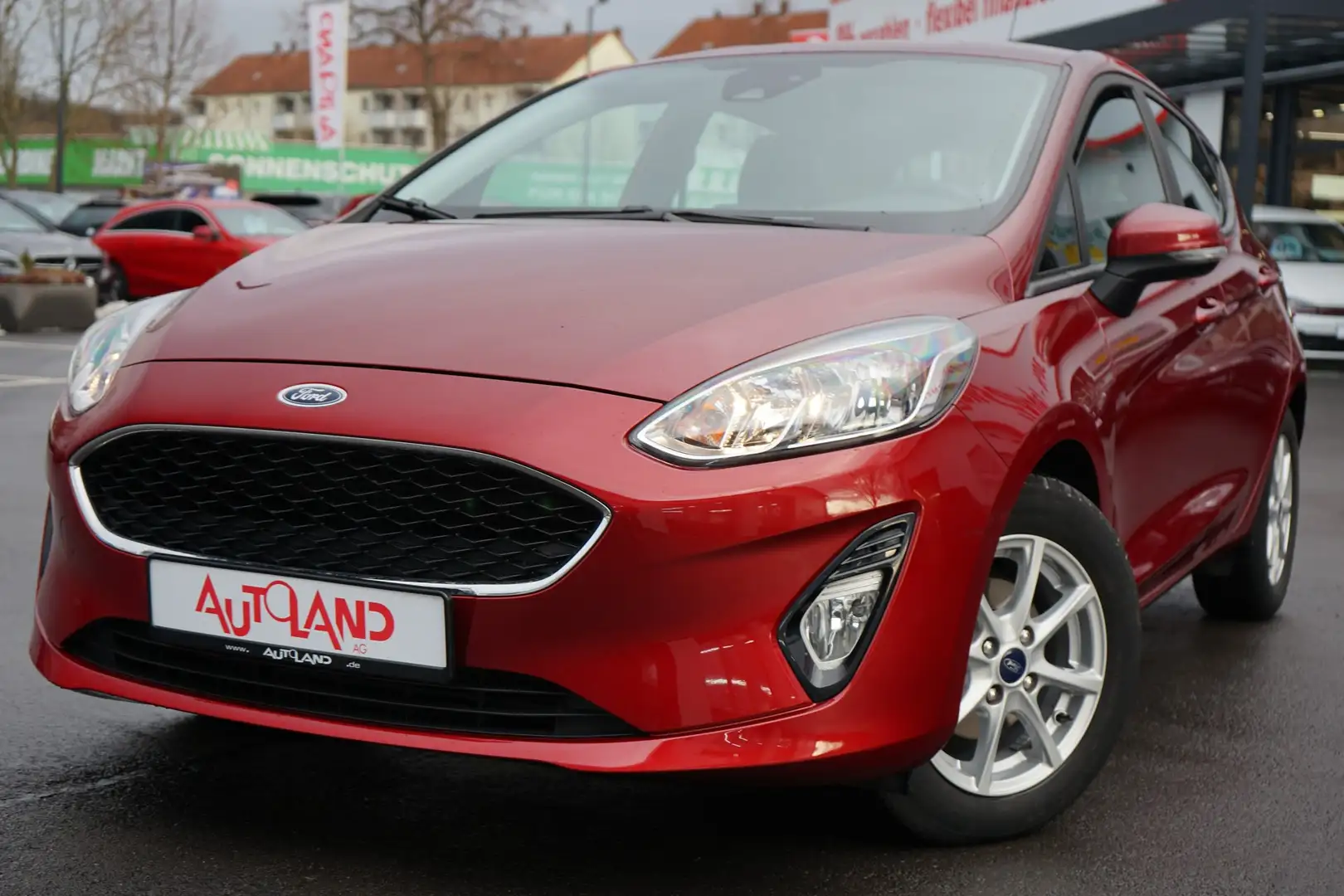 Ford Fiesta 1.0 EcoBoost Klima AHK Sitzheizung PDC Rouge - 2