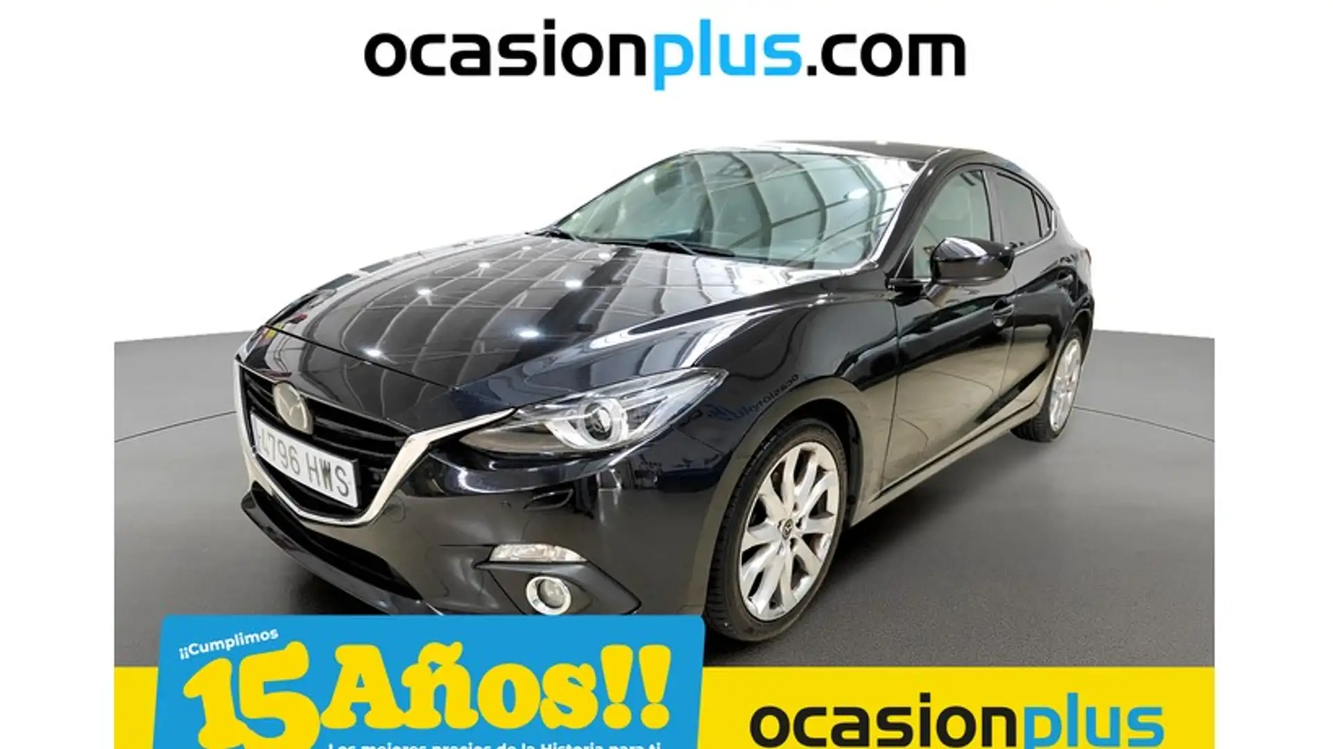 Mazda 3 2.2 Luxury Aut. Noir - 1