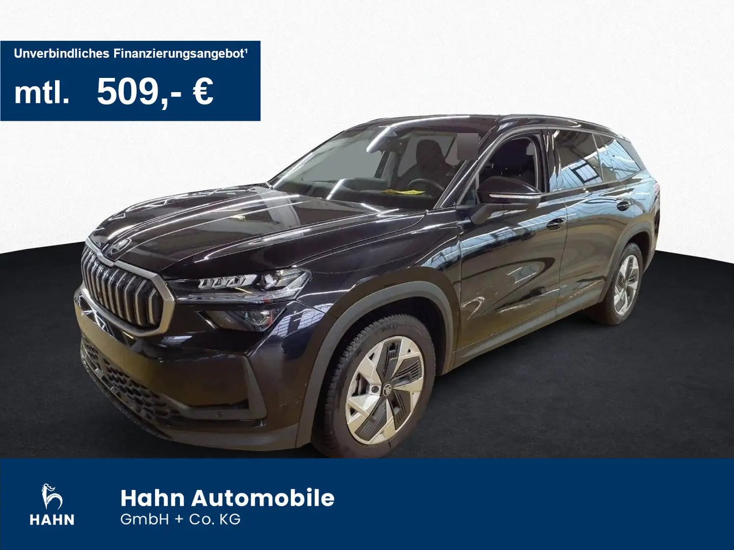 Skoda Kodiaq 2.0TDI DSG Selection LED AHK Standh 360° Schwarz - 1
