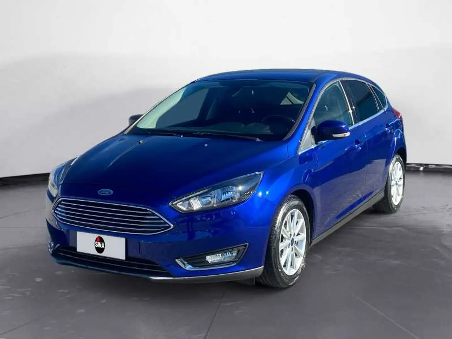 Ford Focus 5 Porte 1.5 TDCi Titanium Blau - 1