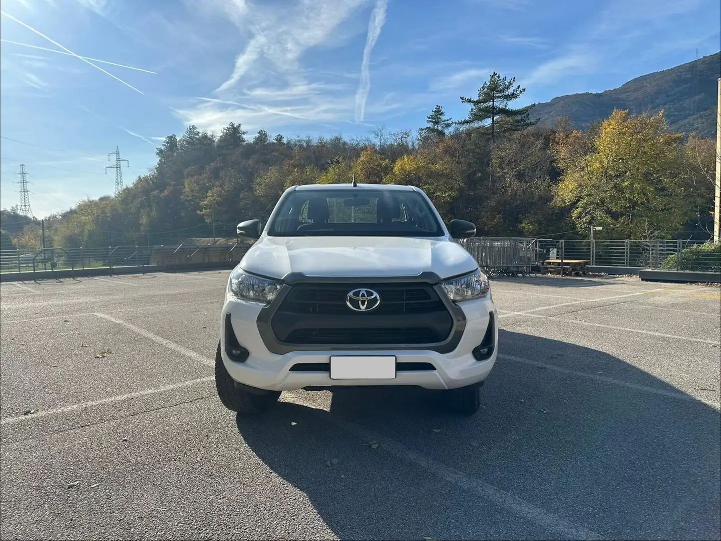 Toyota Hilux Hilux 2.4 d-4d extra cab Lounge 4wd Bianco - 2