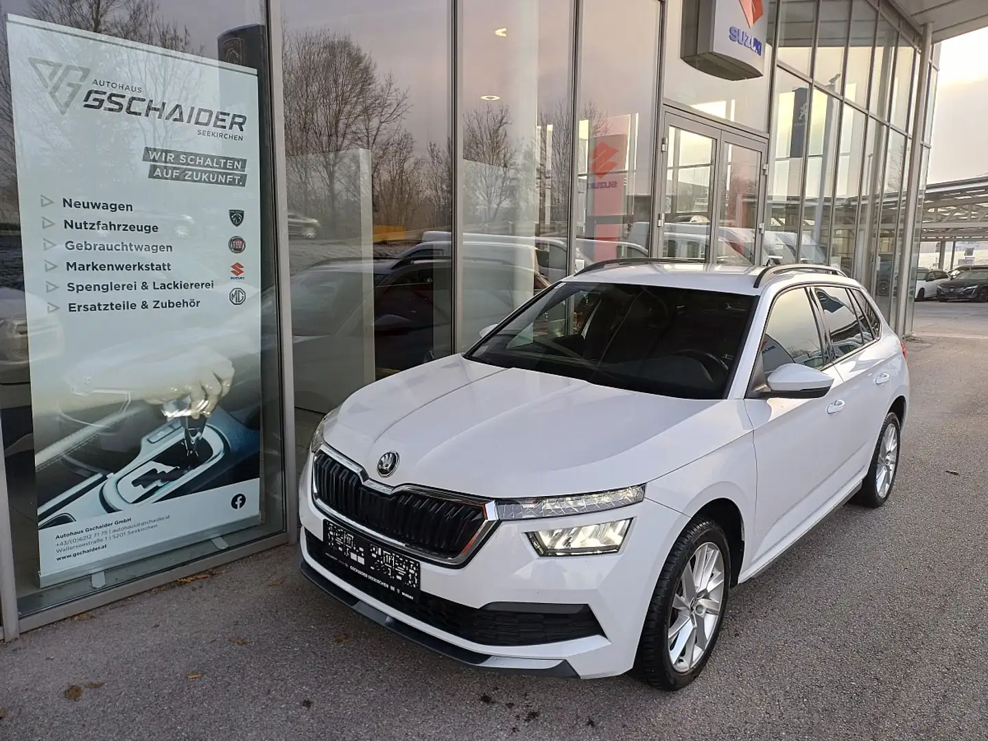 Skoda Kamiq 1,0 TSI Style DSG Weiß - 1