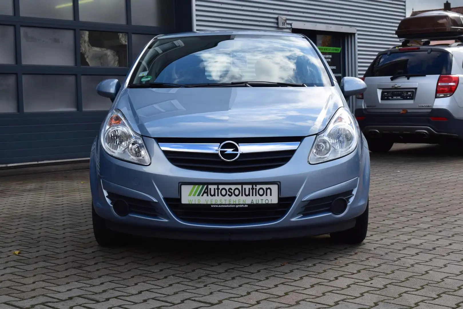 Opel Corsa Edition 1.2 16V *1.HAND*TÜV NEU*AHK* Blau - 2