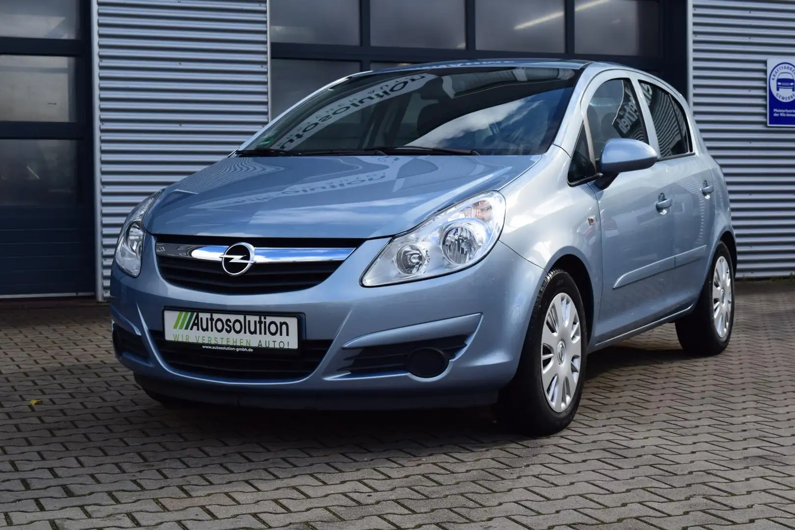 Opel Corsa Edition 1.2 16V *1.HAND*TÜV NEU*AHK* Blau - 1