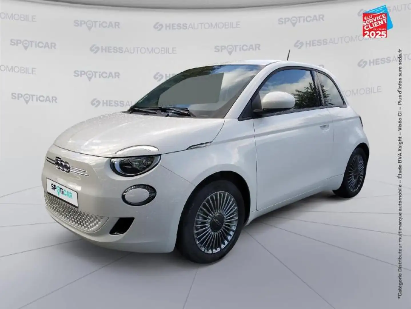 Fiat 500e e 118ch Icône Blanc - 1