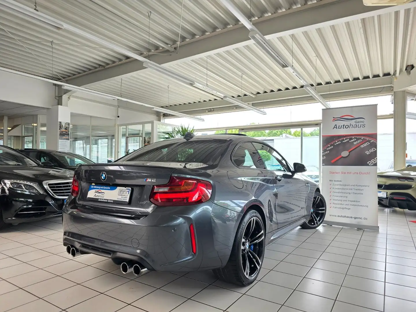 BMW M2 Coupe HK Sound Kamera Schiebedach Szürke - 2