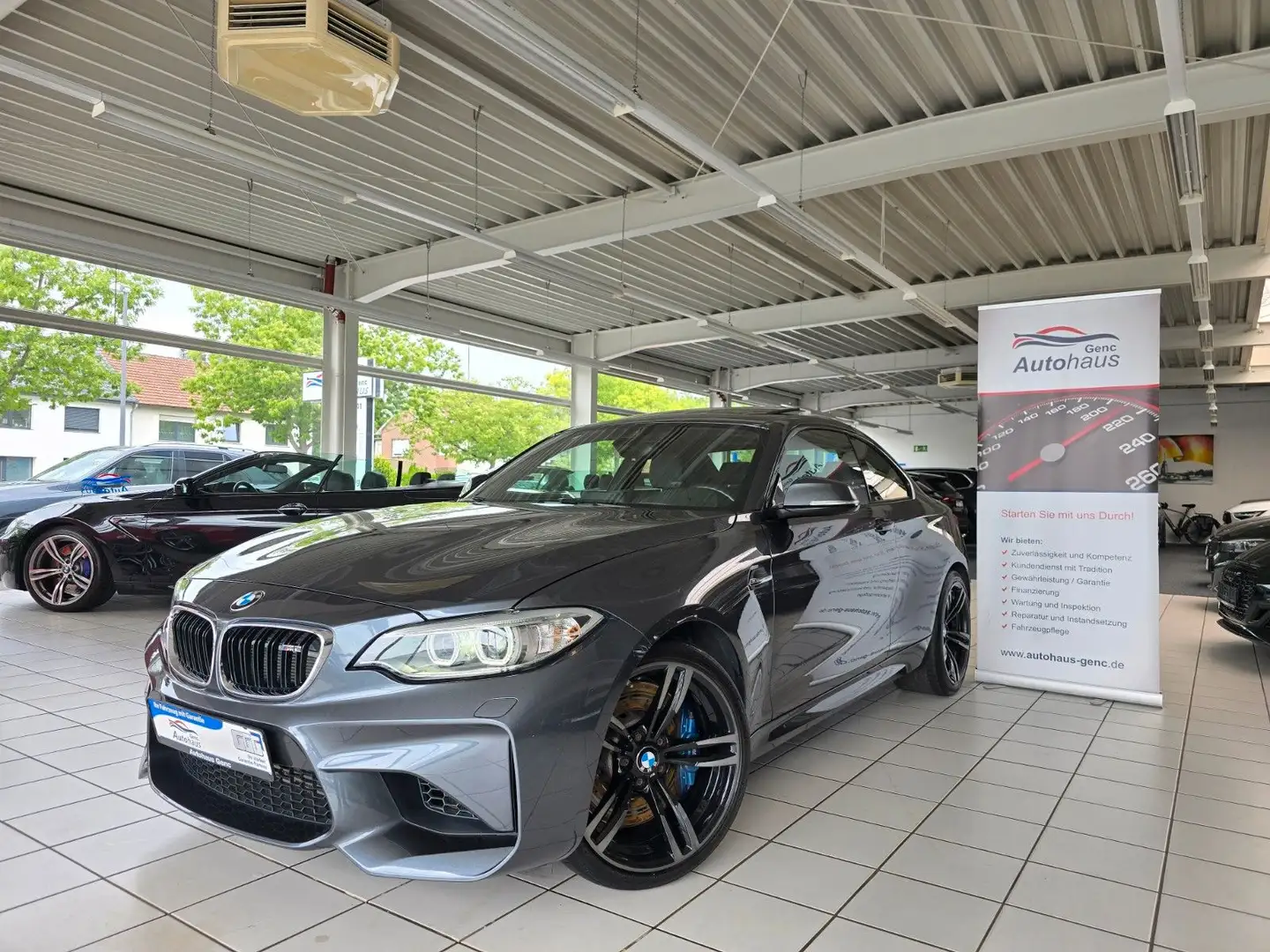 BMW M2 Coupe HK Sound Kamera Schiebedach Szürke - 1