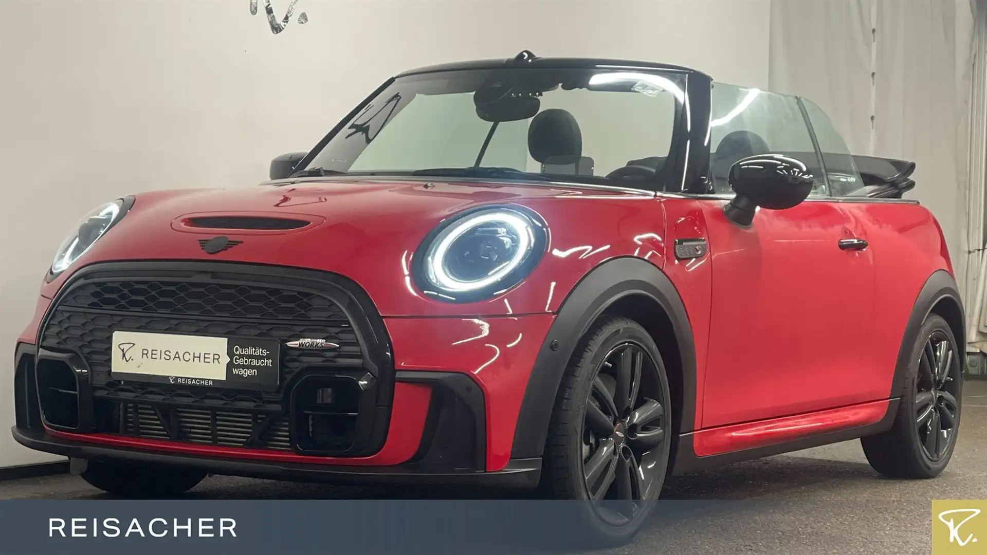 MINI Cooper S Cabrio JCW-Trim HUD RFK PDC SHZ 17" LM Rot - 1