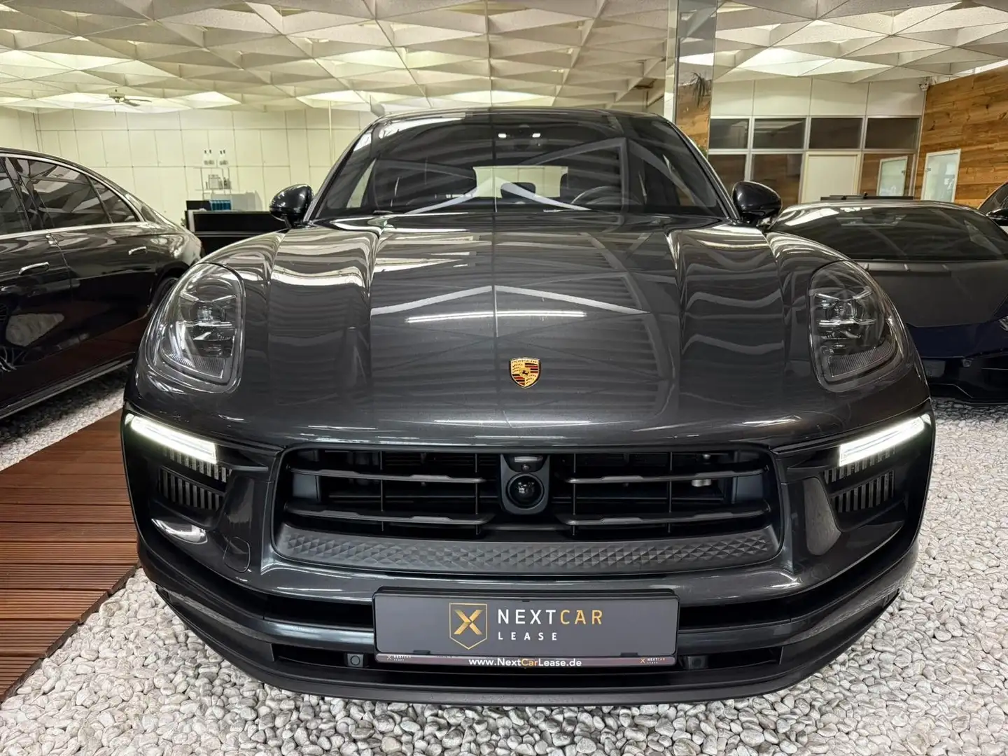 Porsche Macan S Burm Sitzbel. Pano.18Wege Luftf StdHz Gris - 2