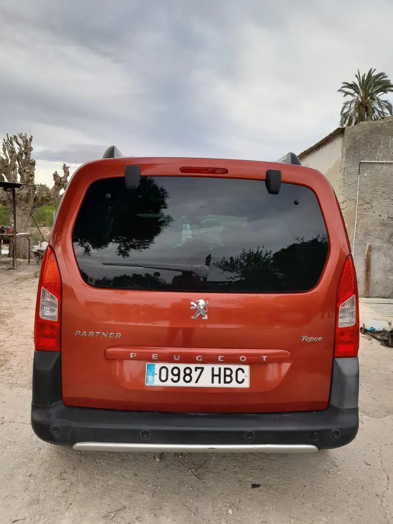 Peugeot Partner 1600 hdi teep Orange - 2