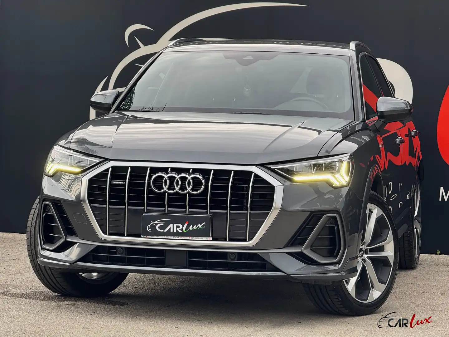 Audi Q3 40 TDI S line S tronic 200CV Quattro LED CAM Grigio - 1