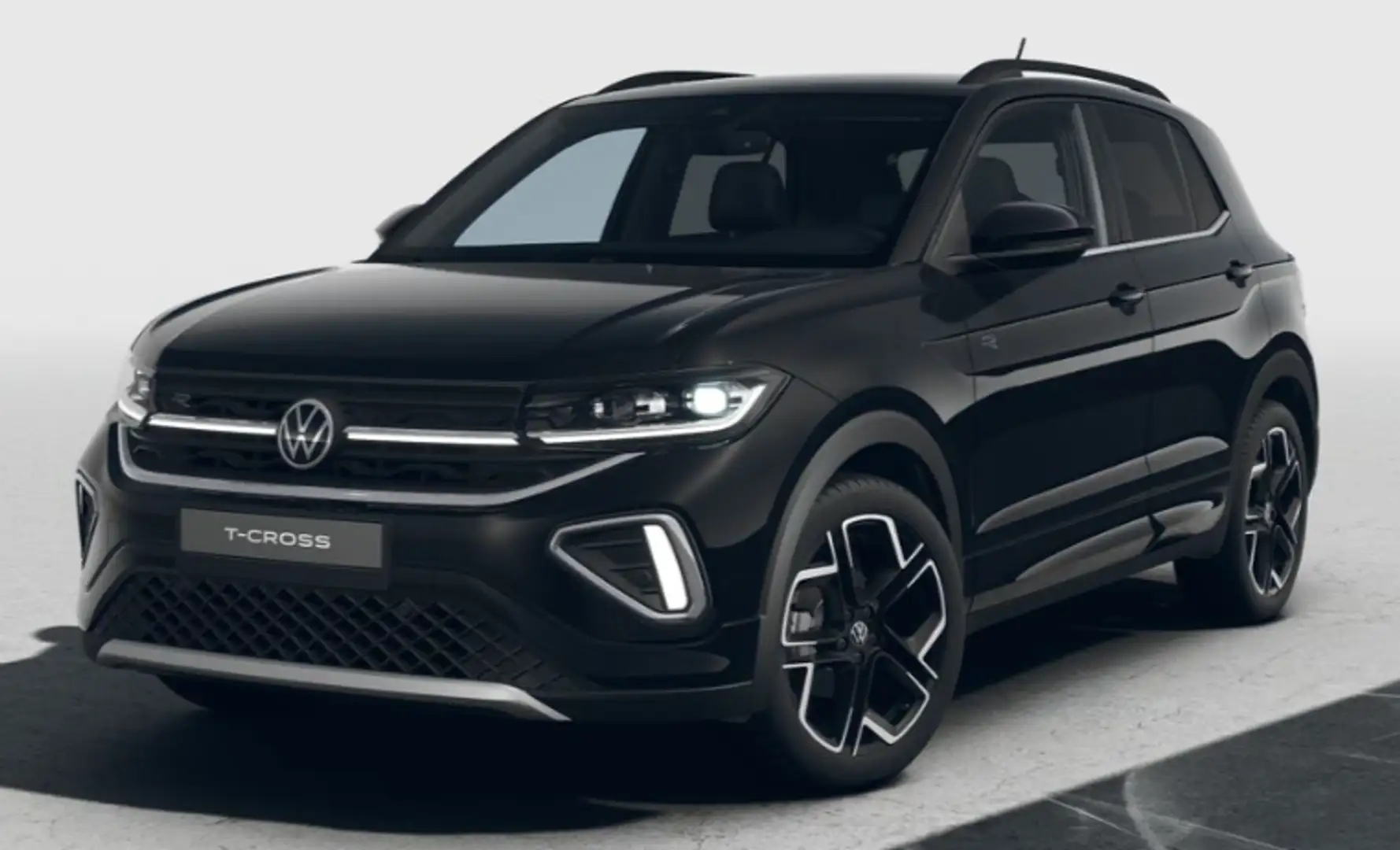 Volkswagen T-Cross 1.0 TSI 115 CV DSG R-Line Plus Nero - 1