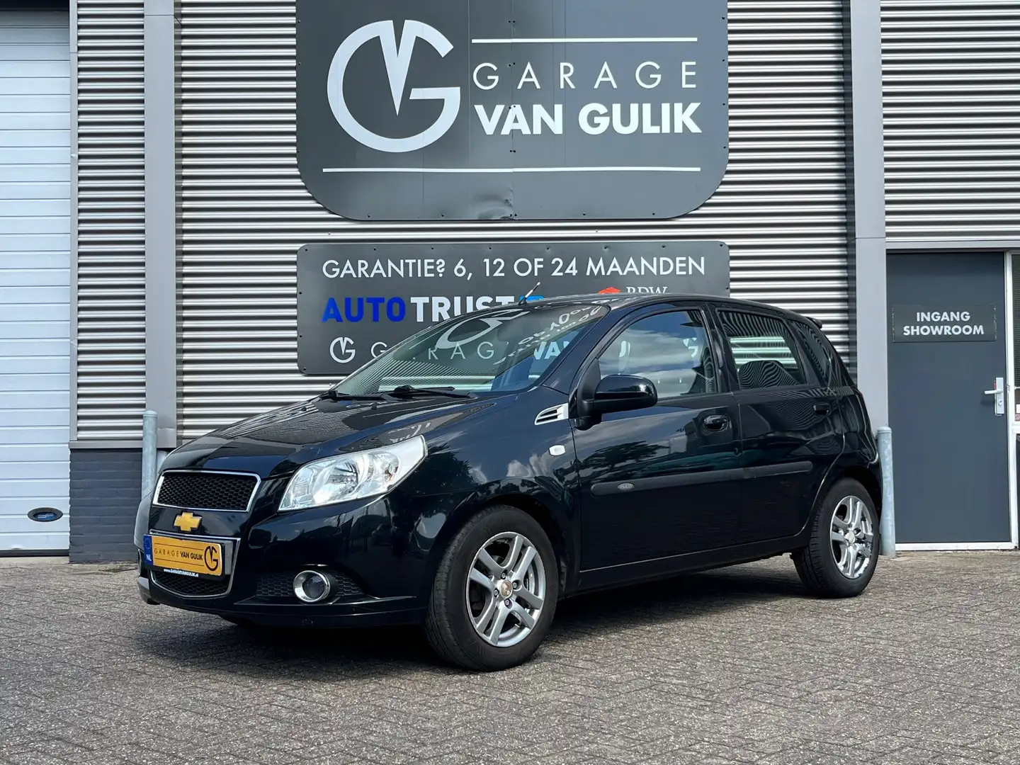 Chevrolet Aveo 1.2 16V LS 84PK Airco,Lmv,Usb,Aux,Isofix,ElektrRam Czarny - 1
