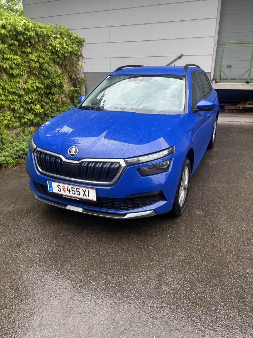Skoda Kamiq 1,0 TSI Ambition Blau - 1
