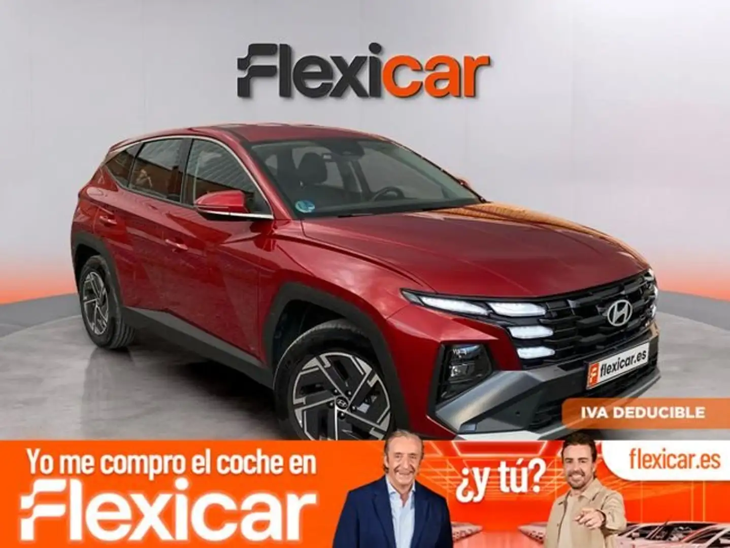 Hyundai TUCSON 1.6 T HEV Klass AT Rojo - 1